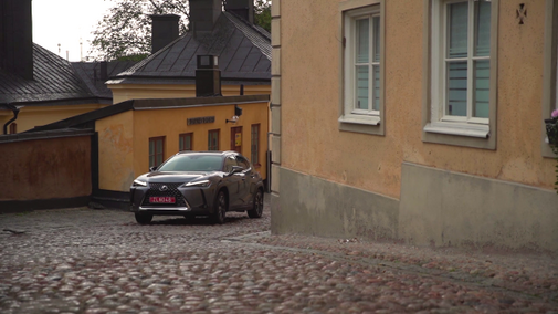 LEXUS UX 250h GREY FOOTAGE